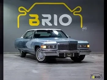 Cadillac  DeVille  1976  Automatic  62,000 Km  8 Cylinder  Rear Wheel Drive (RWD)  Classic  Blue  With Warranty