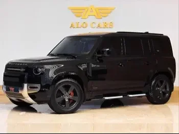 Land Rover  Defender  110 X  2022  Automatic  45,000 Km  6 Cylinder  Four Wheel Drive (4WD)  SUV  Black  With Warranty