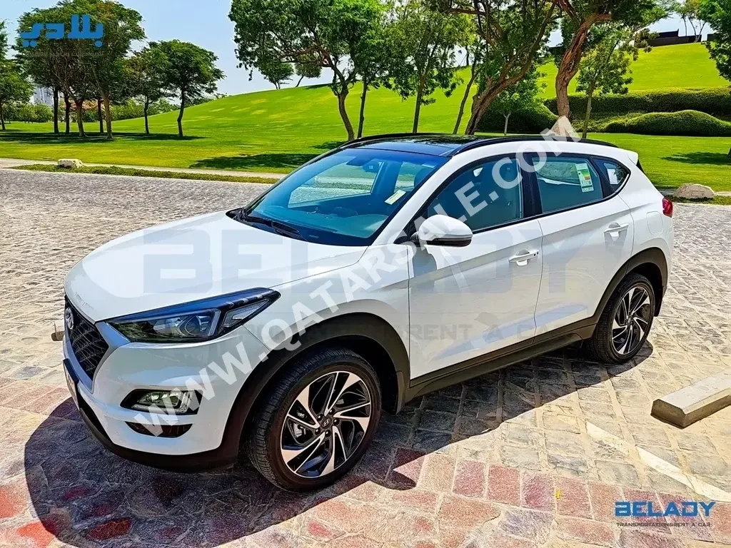Hyundai  Tucson  4 Cylinder  SUV 2x4  White  2021
