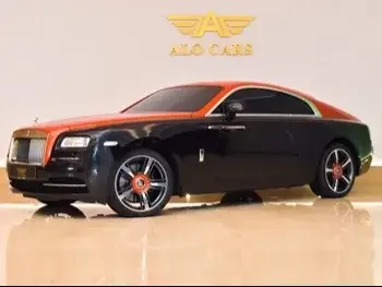 رولس - رويز  رايث  2016  اوتوماتيك  43,500 كم  12 سلندر  دفع كلي مستمر  كوبيه \ سبورت  أسود  تحت الضمان