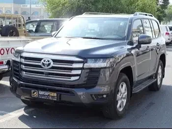 تويوتا  لاند كروزر  جي اكس ار توين توربو  2023  اوتوماتيك  0 كم  6 سلندر  دفع رباعي  اس يو في  رمادي  تحت الضمان