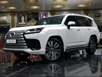 لكزس  ال اكس  600  2022  اوتوماتيك  15,000 كم  6 سلندر  دفع رباعي  اس يو في  أبيض  تحت الضمان