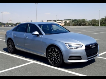 Audi  A4  4 Cylinder  Sedan  Silver  2023