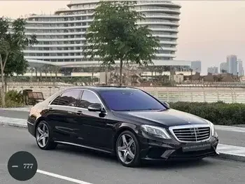 Mercedes-Benz  S63 AMG  Sedan  Black  2017