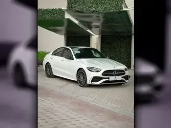 Mercedes-Benz  C200  Sport  White  2022
