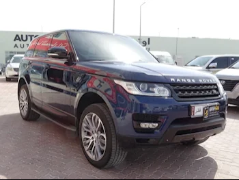  Land Rover  Range Rover  Sport  2014  Automatic  82,000 Km  8 Cylinder  Four Wheel Drive (4WD)  SUV  Dark Blue  With Warranty