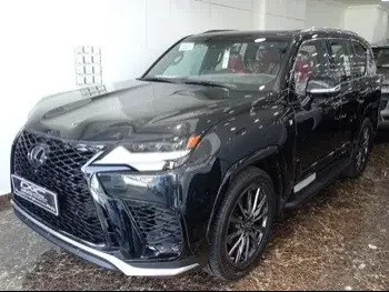 Lexus  LX  600 F Sport  2023  Automatic  0 Km  6 Cylinder  Four Wheel Drive (4WD)  SUV  Black  With Warranty