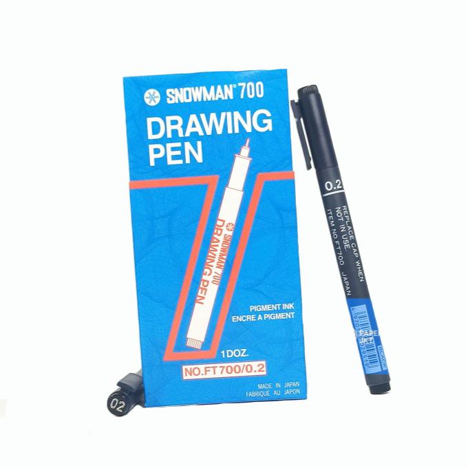 Jual Snowman-Drawing Pen 0.2 Warna Biru