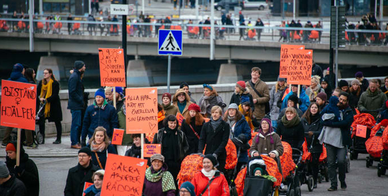 Barnvagnsmarschen - Gå med du också!