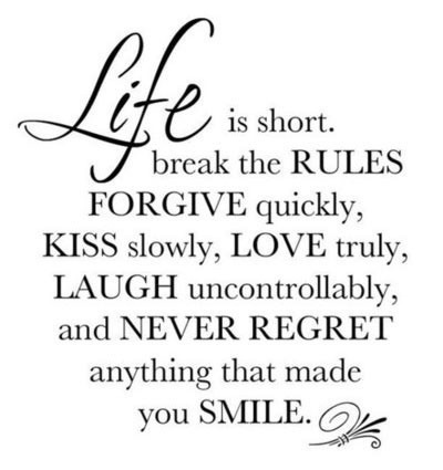 Life is short