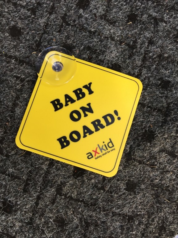 Baby on board!