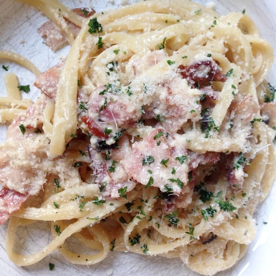 En krämig pasta carbonara! | PATRICIA- Mamma till tre små!