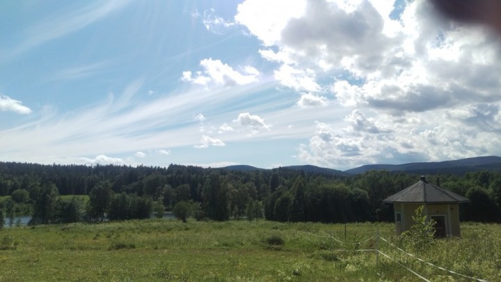 Utsikten för de intagna/dem under behandling. 