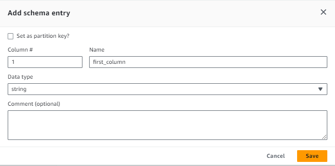 aws glue catalog