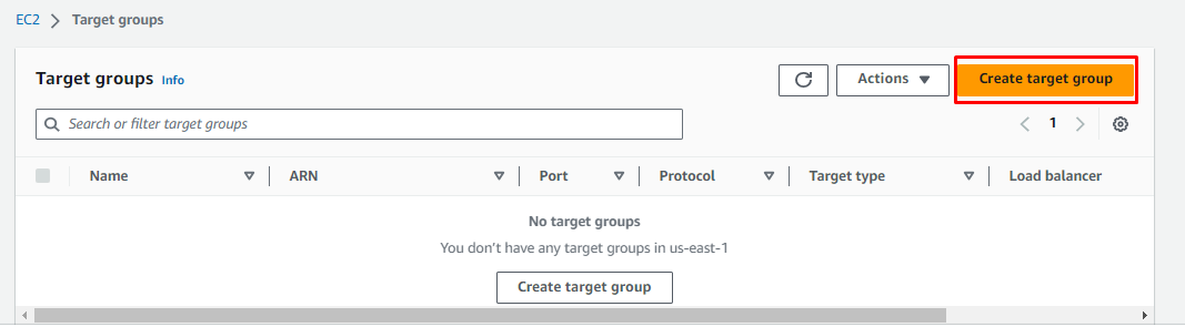 aws nlb target groups