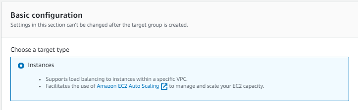 aws nlb target groups