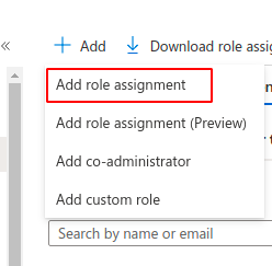 add role assignment to service principal