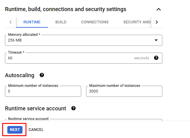 create gcp cloud functions