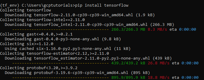 tensorflow-installation