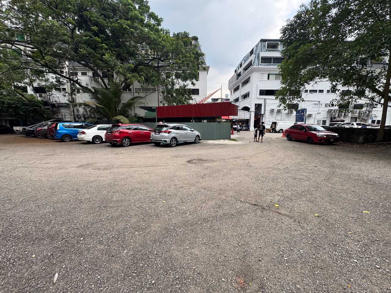 Central Parking Area