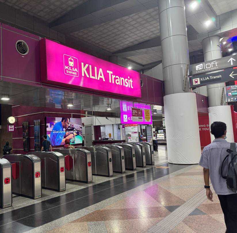 Train to KLIA Airport