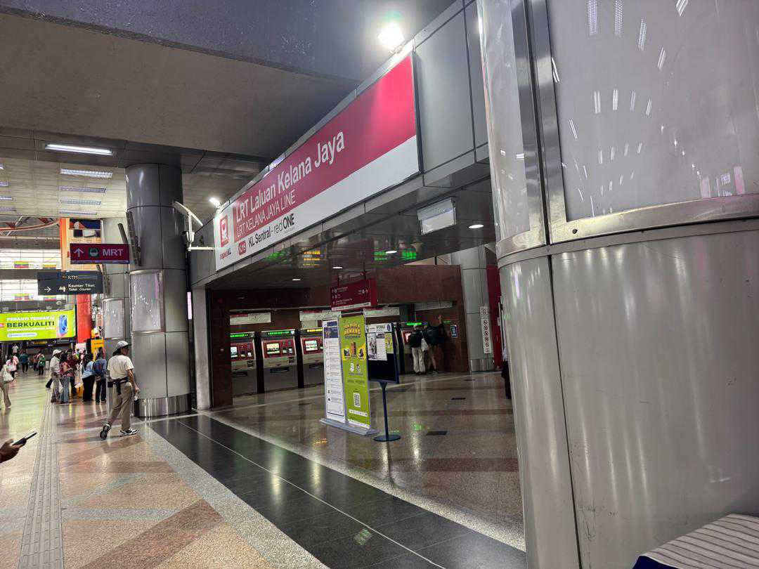 Train to KLCC From Klsentral