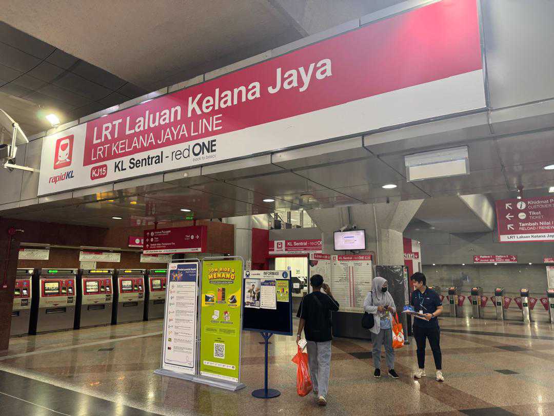 Train to KLCC From Klsentral