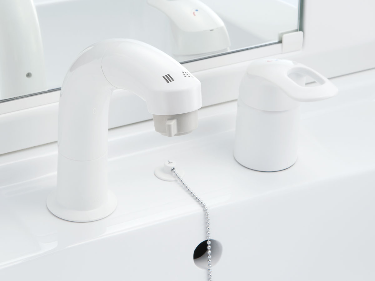 ホース収納式シングルレバー洗髪シャワー混合水栓SF-500SY-MB16 ホース収納式シングルレバー洗髪シャワー混合水栓SF-500SY-MB16