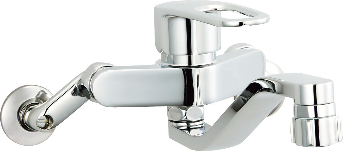 キッチンシャワー付シングルレバー混合水栓SF-WM433SY（水栓金具） |展開図あり|LIXIL部品ナビ