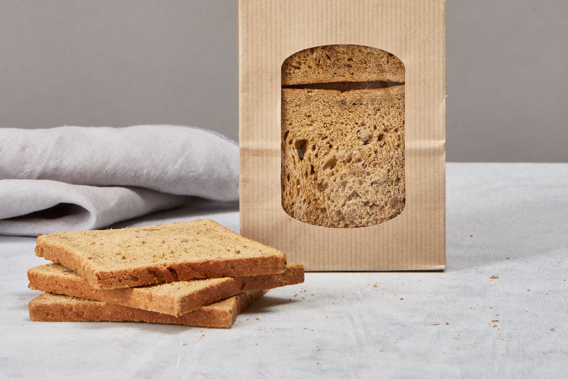 Hausfelder porta toast, porta fette biscottate, pane croccante