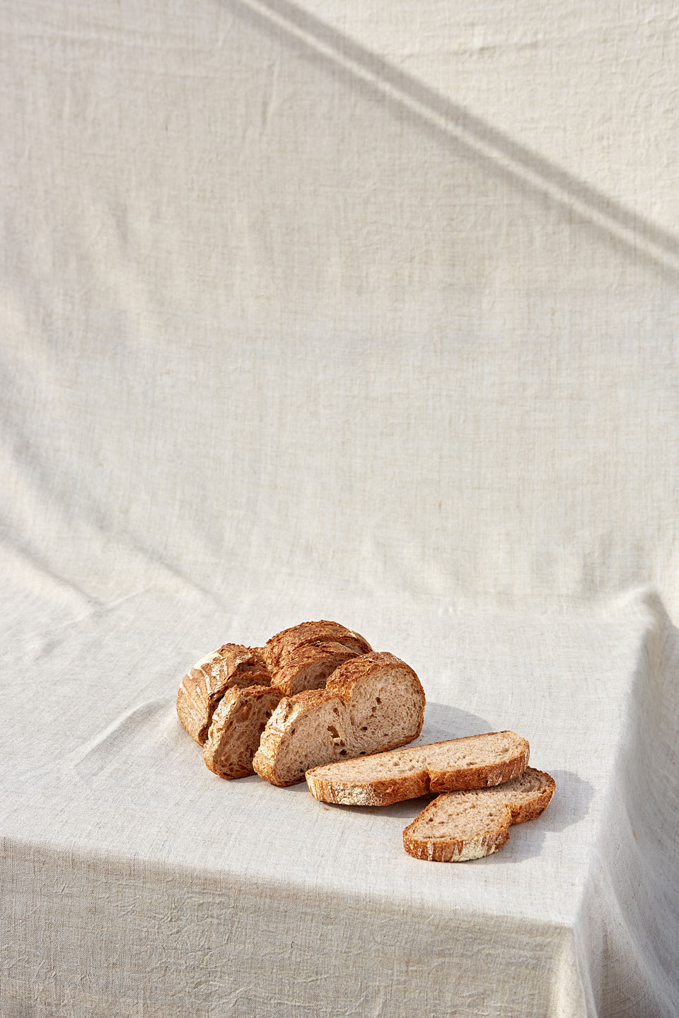 Pane Biscottato di Farina Integrale, Mascuotto, Busta 700 Gr