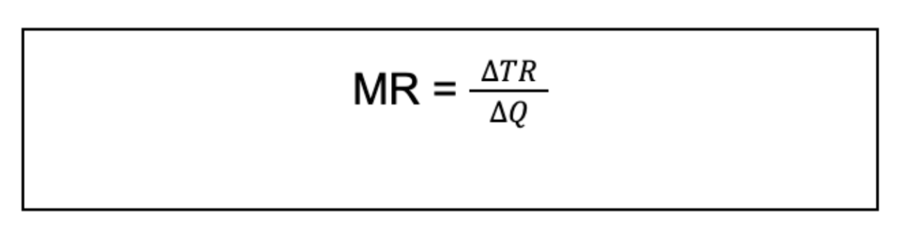 Rumus Marginal Revenue