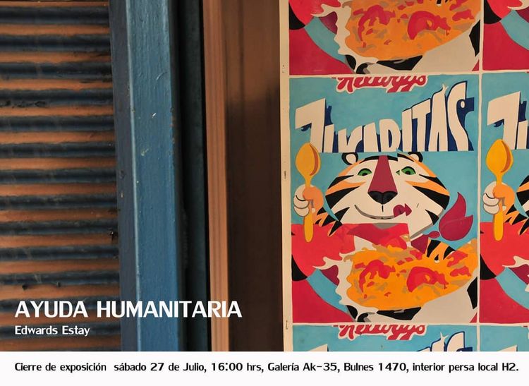 Portada exposición Ayuda humanitaria de [object Object]