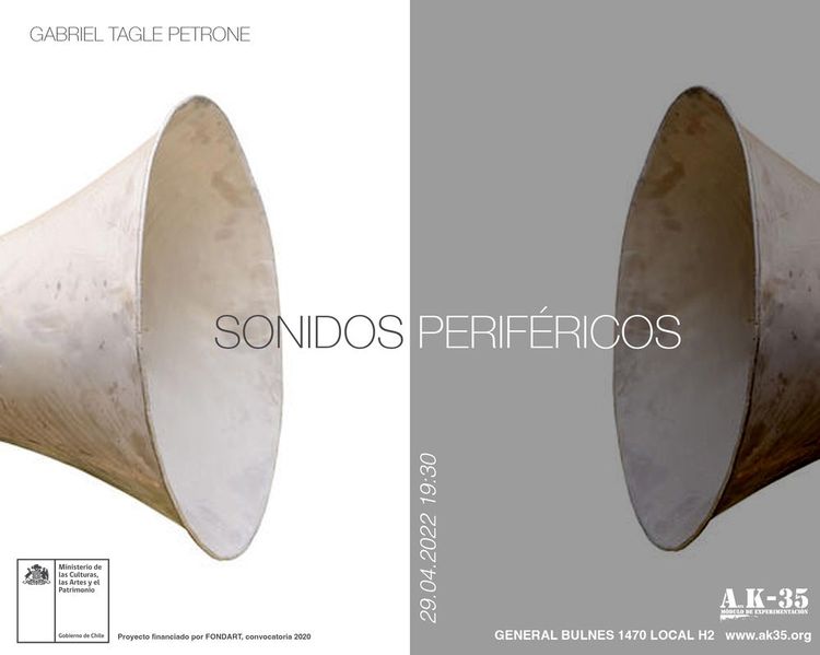 Portada exposición SONIDOS PERIFÉRICOS de [object Object]