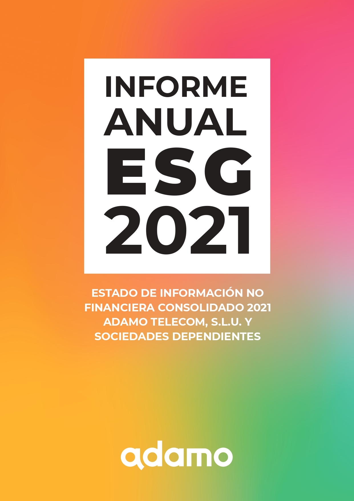 INFORME ANUAL ESG 2021