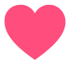 Pink heart