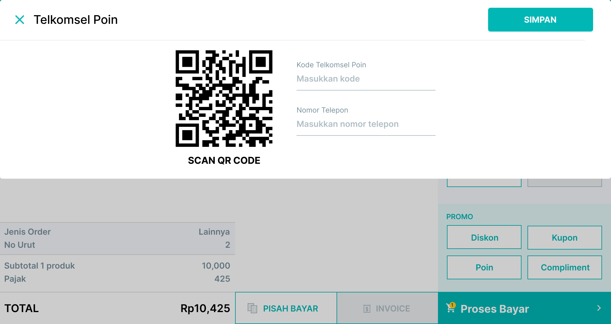 Telkomsel poin majoo