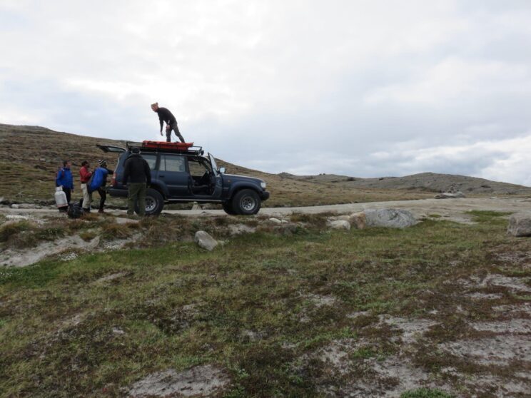 Camping in Greenland