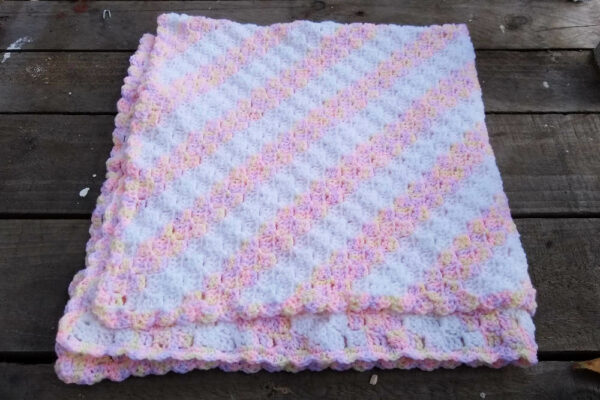 Baby Pink Corner to Corner Blanket - product image 4