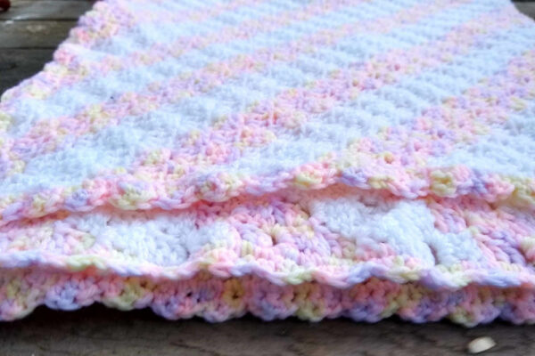 Baby Pink Corner to Corner Blanket - product image 3