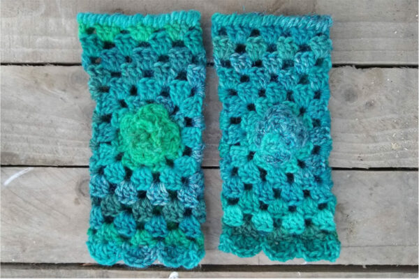 Chunky Adult Wrist Warmers (Large) - product image 3