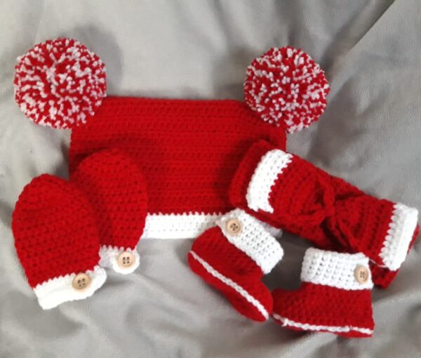 Crochet winter set (babies/child) - main product image