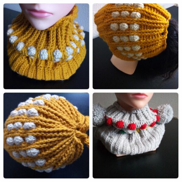 Pattern – convertible beanie and cowl - main product image