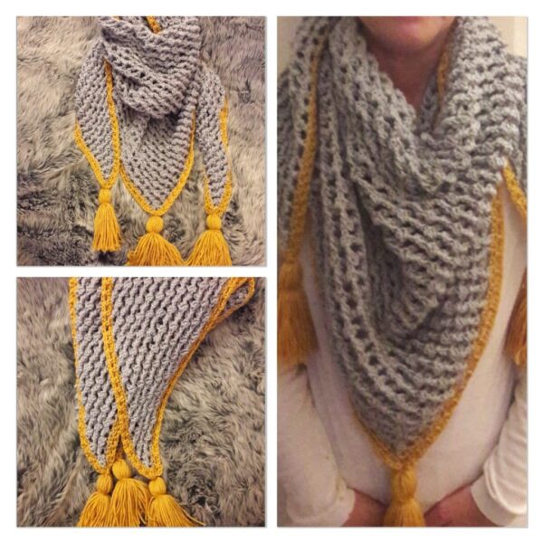 Crosswinds Triangle Scarf - main product image