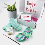 Crochet Spa Set, Mother’s Day gift, gift box, gifts for mum, pamper kit, bath and spa, cotton