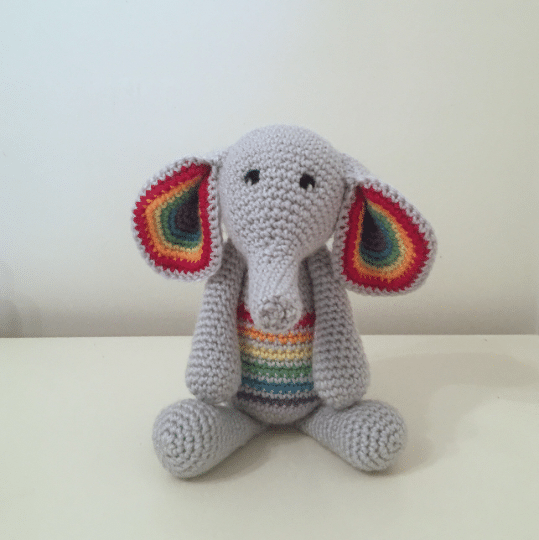 Emma The Rainbow Elephant: Made to Order - product image 2