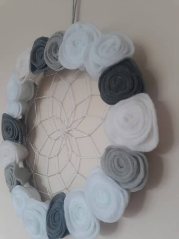 Floral hoop dreamcatcher - product image 2