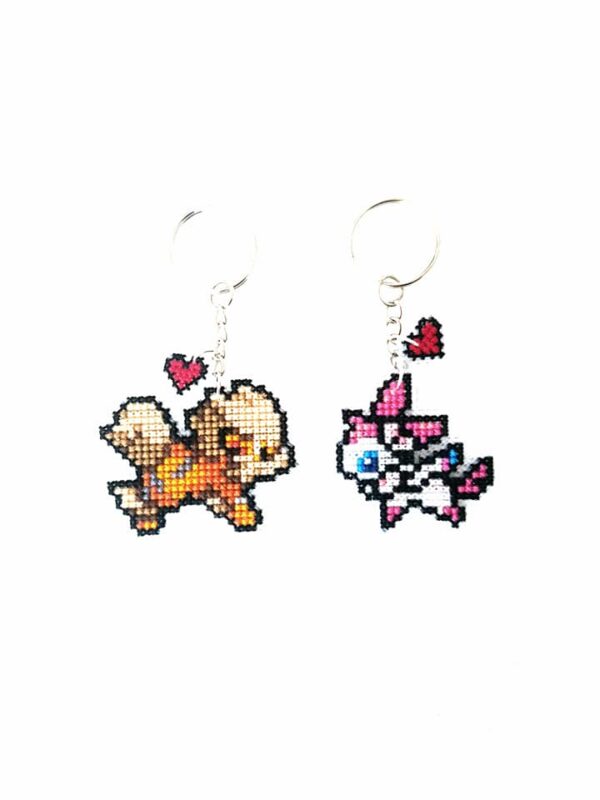 Relationship/ couple/ friends matching keyrings - product image 4