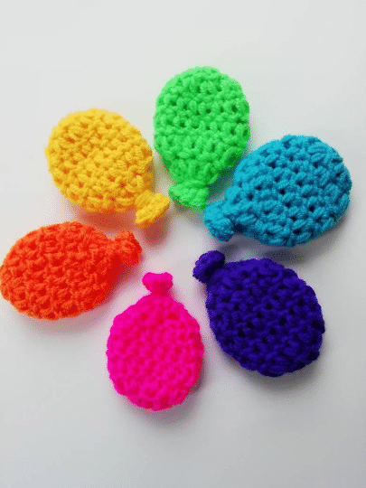 Eco friendly, Reusable water balloons, garden games, paddling pool, bright rainbow set (6 colours) - main product image