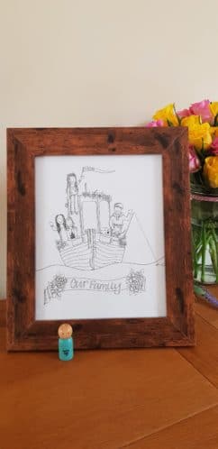 Personalised Family Illustrations - product image 3